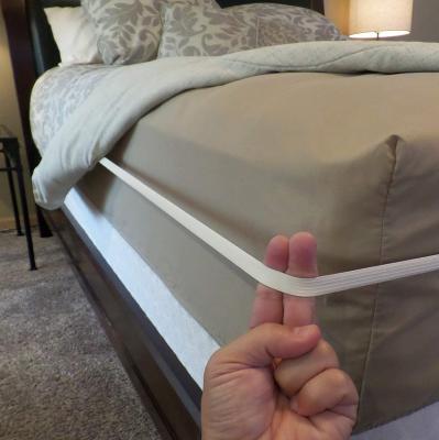 China Folded sheet support strip NEW approach to keep your sheets on your mattress No sheet straps, sheet clips, clips, or for sale