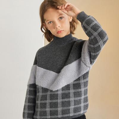 China High Quality Children's Half-Turtleneck Children's Knitted Sweater Anti-Shrink Bottoming Shirt New Casual Winter Boys' Sweater for sale