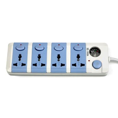 China Commercial High Quality Voltmeter 220V-250V 3 Gang Extension Factory Direct Sales Factory Direct Sales Multi Switch And Power Outlet for sale