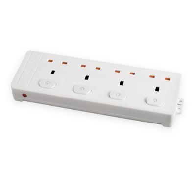 China Residential 250V/16A 3/4 Way/Multipurpose With USB Wall Switch Outlet Socket Power Outlet UK Standard Socket For Office Home for sale