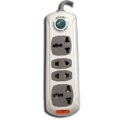 China China Commercial Wholesale Electrical Board Extension Double Socket 4 Way Power Outlet for sale