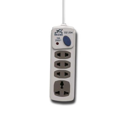 China Commercial Multifunctional Sockets And Outlets Switch Electrical Outlet 4 Way Power Extension Socket for sale