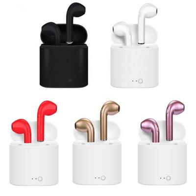 China i7s Tws In-ear Headphones Mini Wireless Earbuds Sport Headphone Headset With Charging Box Pods For iPhone Android Air for sale