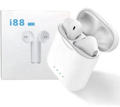 China i88 TWS In-ear Earphone Wireless Earphone BT 5.0 Mini Touch Stereo Earbuds for sale