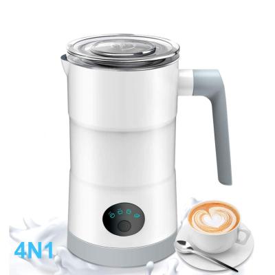 China Stainless Steel Minimalist Automatic Electric Milk Coffee Household Milk Heating Frother for sale