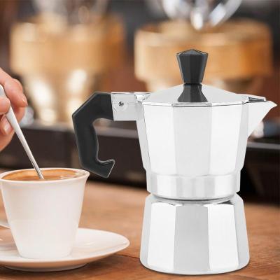 China High Quality Wholesale PORTABLE Mocha Coffee Maker Espresso Coffee Maker Aluminum Mocha Pot for sale