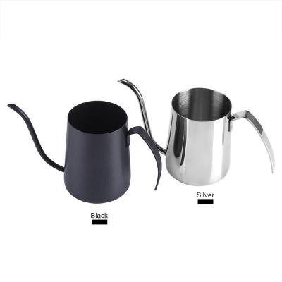 China 2021 Hand Selling Stainless Drip Viable Hot Coffee Kettle Pouring Fine Pour Over Gooseneck Teapot Kitchen Machine for sale