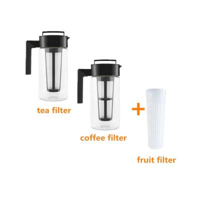 China Sustainable Portable Iced Cold Brew Coffee Filter Maker for sale