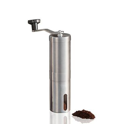 China Portable Household Stainless Steel Coffee Bean Coffee Grinder Conical Burr Manual Grinder for sale