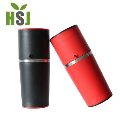 China Hot Selling Eco-friendly Mini Coffee Grinder Hand Cup Manual Espresso Portable Coffee Maker for sale