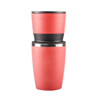 China Household OEM Classic Ceramic Travel Hand Crank Burr Coffee Grinder Mug for sale