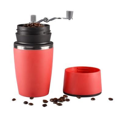 China Small Portable Household Espresso Coffee Bean Hand Grinder Grinder Mill Set With Ceramic for sale