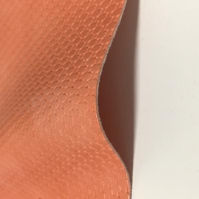 China Waterproof 1.2mm Synthetic PU Braided Leather Fabric PU Woven Leather Fabric For Bag Punch Woven PU Leather for sale