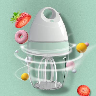 China Party Wireless Electric Egg Beaters Automatic Egg Beater Kitchen Machine Cake Mixer 900Ml 24W Automatic Whipped Cream Mixer for sale