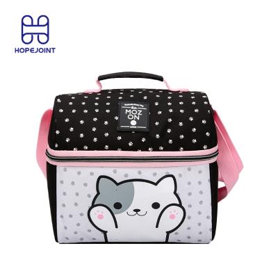 China Plush Fabrics Eco Kid Lunch Bags, Lunch Box Girls Bag Leak Proof For Single Large Waterproof Pink Sublimation Tote Bag for sale