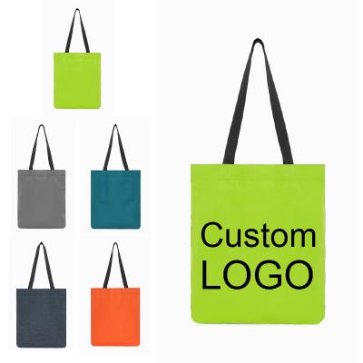 China Soft-Loop Foldable Tote Bag Grocery Grab New Design Polyester Shopping Customized Recycling Eco Friendly for sale