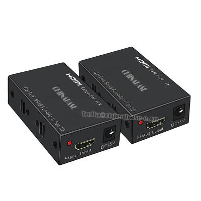 China HDMI extra 60m over single Cat5e/6, extend 1080P@60Hz video to transmit audio video synchronously support 3D B0902-HDEX60 for sale