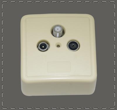 China Residential/Multi-Purpose Class A TV FM SAT USB European Type Wall Socket for sale