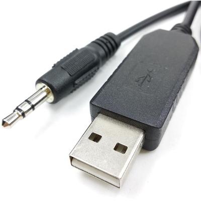 China Video Game Player Serial UART USB A TTL 3.3v to 3.5MM Jack RS232 Audio Cable for sale