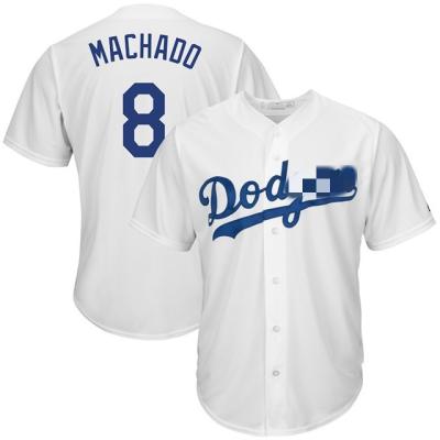 China Antibacterial Wholesale Cheap High Quality Mesh Drop Shoulder Bestselling Shirts Stitch Sports Los Angeles Dodgers Custom Baseball Tank Top for sale