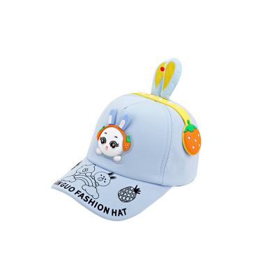 China breathable & New Style Children's 3d Waterproof Wholesale High Quality Embroidery Fitted Baseball Hat for sale