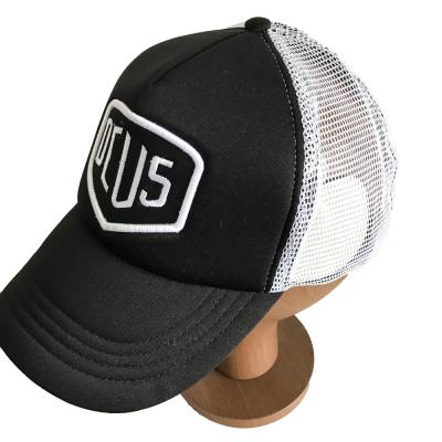 China Wholesale Custom COMMON Logo Trucker Hats Blank Embroidery Trucker Caps Mesh Screen Printing Plain Foam for sale