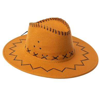 China Wholesale Straw Box Felt Logo Cowboy Hats Made In Mexico Comfortable Durable Customizable Women Leather Cowboy Cowboy Hats for sale