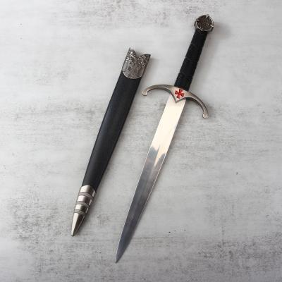 China Europe Simple Design Crusader Decorative Sword Castle Medieval Knight Cosplay Decoration Sword for sale