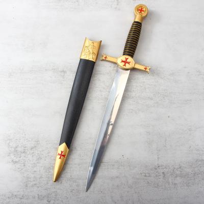 China Europe Delicate Design Crusader Knight Decorative Sword Ceremonial Cosplay Decoration Sword for sale