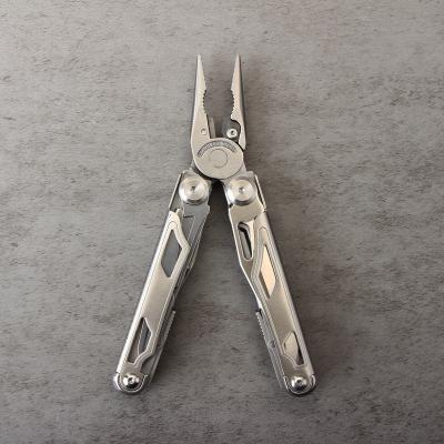 China High Grade Full Stainless Steel Multifunctional Pliers High Grade Folding Camping Multitool Outdoor Pliers for sale