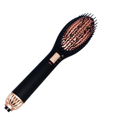 China Dual Function Hair Comb Straight Hair Compact Curl Splint Comb Straight Hair for sale