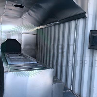 China Sky containerized and mobile cremation equipment human cremation incinerator burner for sale for sale