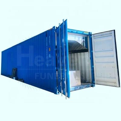 China Chinese containerized and mobile supplier burial supplies 40FT container human cremation oven for sale for sale