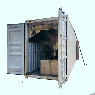 China Wholesale Price Containerized and Mobile Funeral Supplies Container Mobile Human Crematorium Furnace Cremation Machine for sale