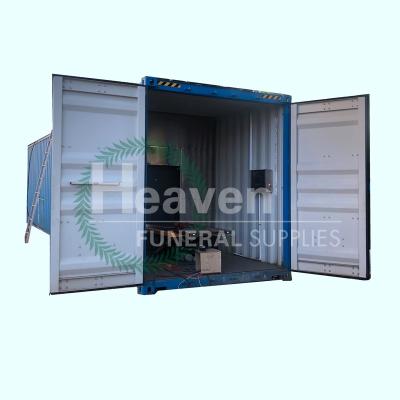 China Containerized Mobile Electric Crematorium Best Quality Best Quality Human Cremation Machine Equipment Price for sale