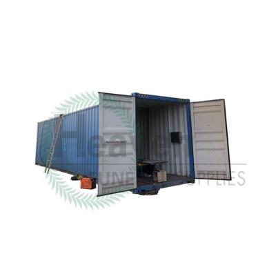 China User-friendly factory containerized and mobile vending control panel corpse incinerator human body cremation machine for sale