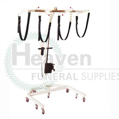 China European style body and electric hydraulic mortuary coffin lift for sale