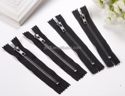 China Auto Lock Metal Zipper For Military Boots With Zipper Puller / Metal Zipper for sale