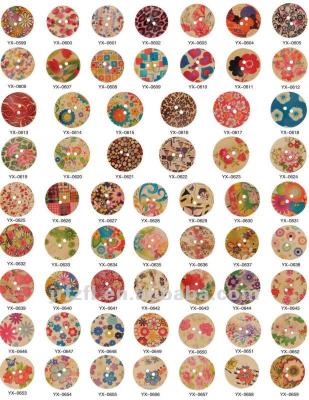 China Cartoon Viable Wooden Buttons for sale