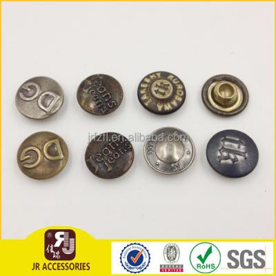 China High Quality Eco - Friendly Dry Cleaning Jeans Buttons And Rivets for sale