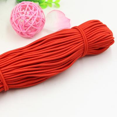 China Sustainable High Quality Eco - Friendly Universal Round Elastic Polyester And Rubber Cord for sale