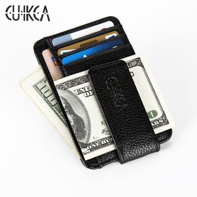 China CUIKCA New Fashion HF-888 Wallet HF-888 New Fashion Pocket Sling Credit Card Case Mini Creative Wallet Money Clip Magnet Clip for sale