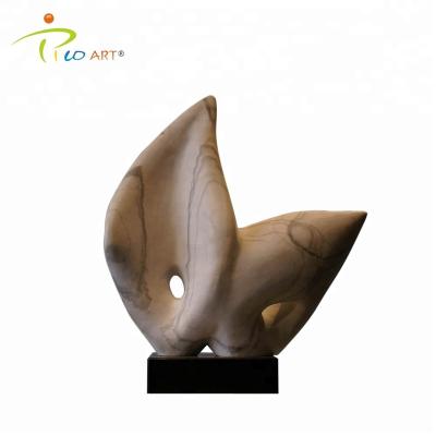 China Stone Sculpture Western Custom Modern Marble Abstract Decoration for sale