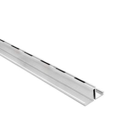 China Polished/Durable/High Quality Metal Tube Grooved Strut Channel Shelving Channel Uprights Supermarket Equipment Electric Strut Channel for sale