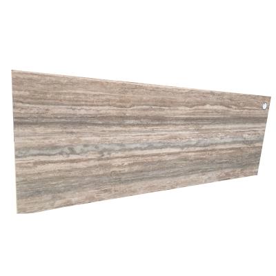 China Modern Italian Marble Slab Silver Vein Gray Marble Slab Wood Line for sale