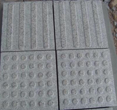 China Direction for Chinese Natural Stone Blind Granite People Touch Paving Tile for sale