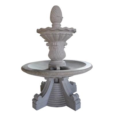 China Traditional Natural Stone Carving Granite Outdoor Garden Water Fountain for sale