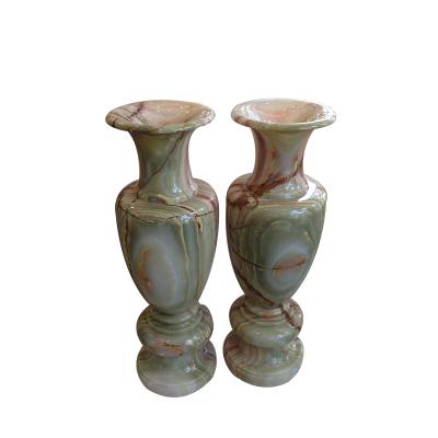 China Europe flower vase natural stone flower pot for decoration for sale