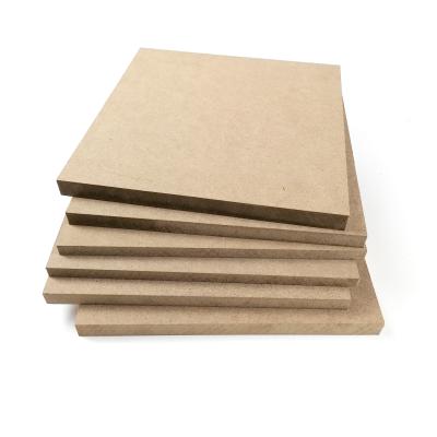 China 18mm Melamine E0 Moisture Proof Factory Direct Price Raw MDF Fiberboard for sale
