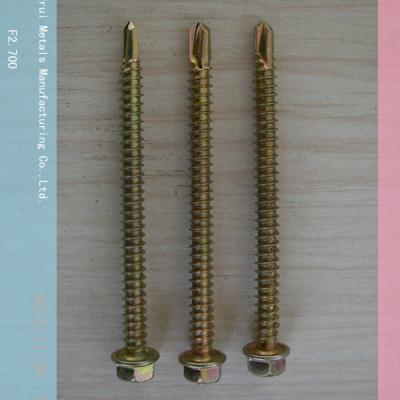 China Professional Supply Hex Head Steel Self Drilling Covering Screws (Factory) for sale